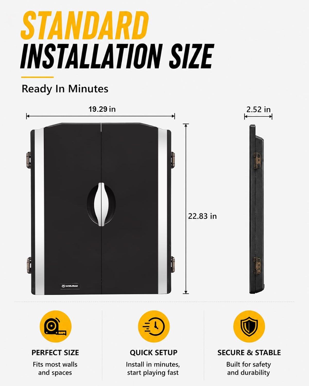 WIN.MAX Electronic Dartboard Cabinet Set – Wholesale