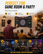 WIN.MAX Electronic Dartboard Cabinet Set – Wholesale