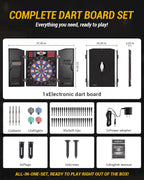 WIN.MAX Electronic Dartboard Cabinet Set – Wholesale