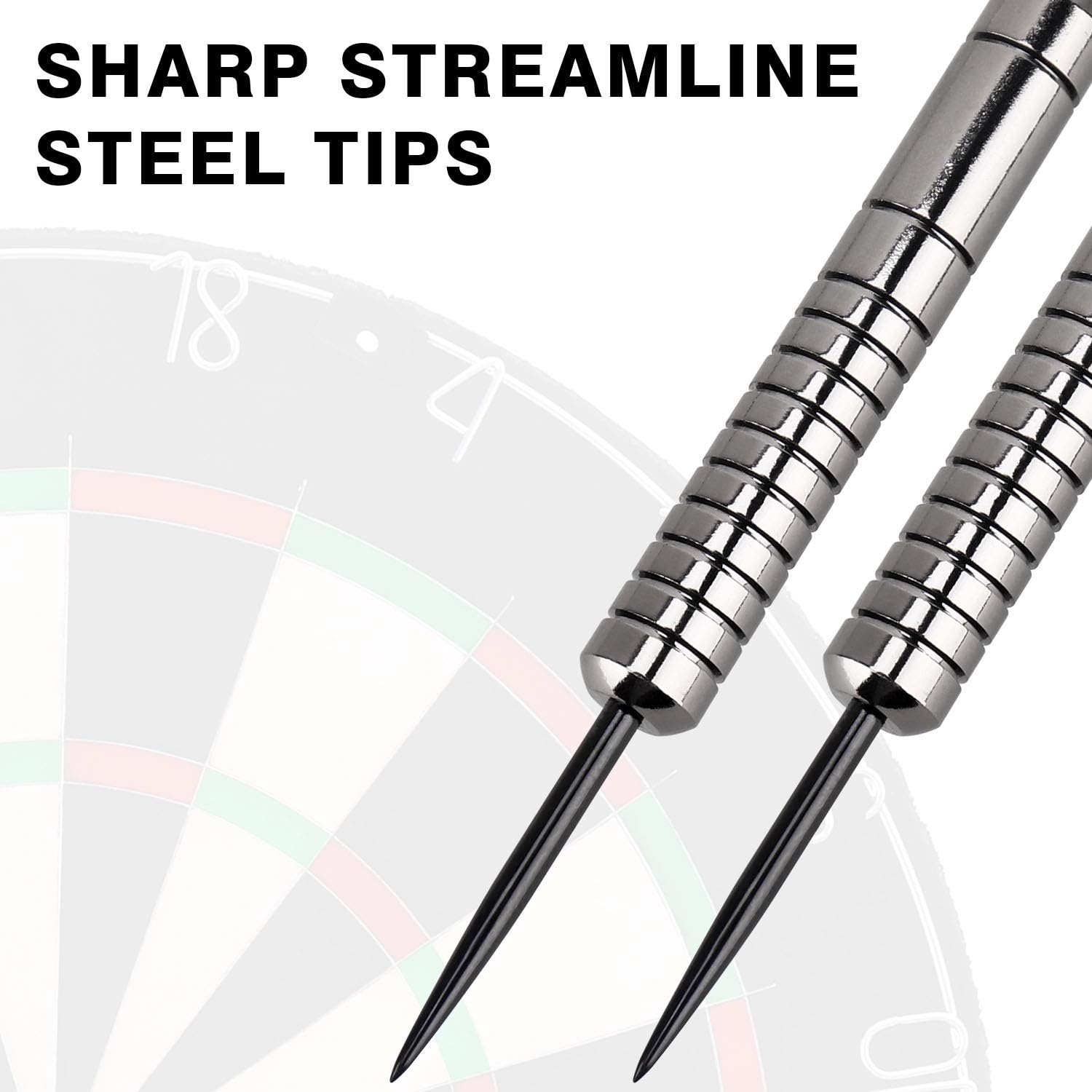 WIN.MAX Steel-Tip Darts Set – 18 g – 3 Piece – Wholesale detail image 3
