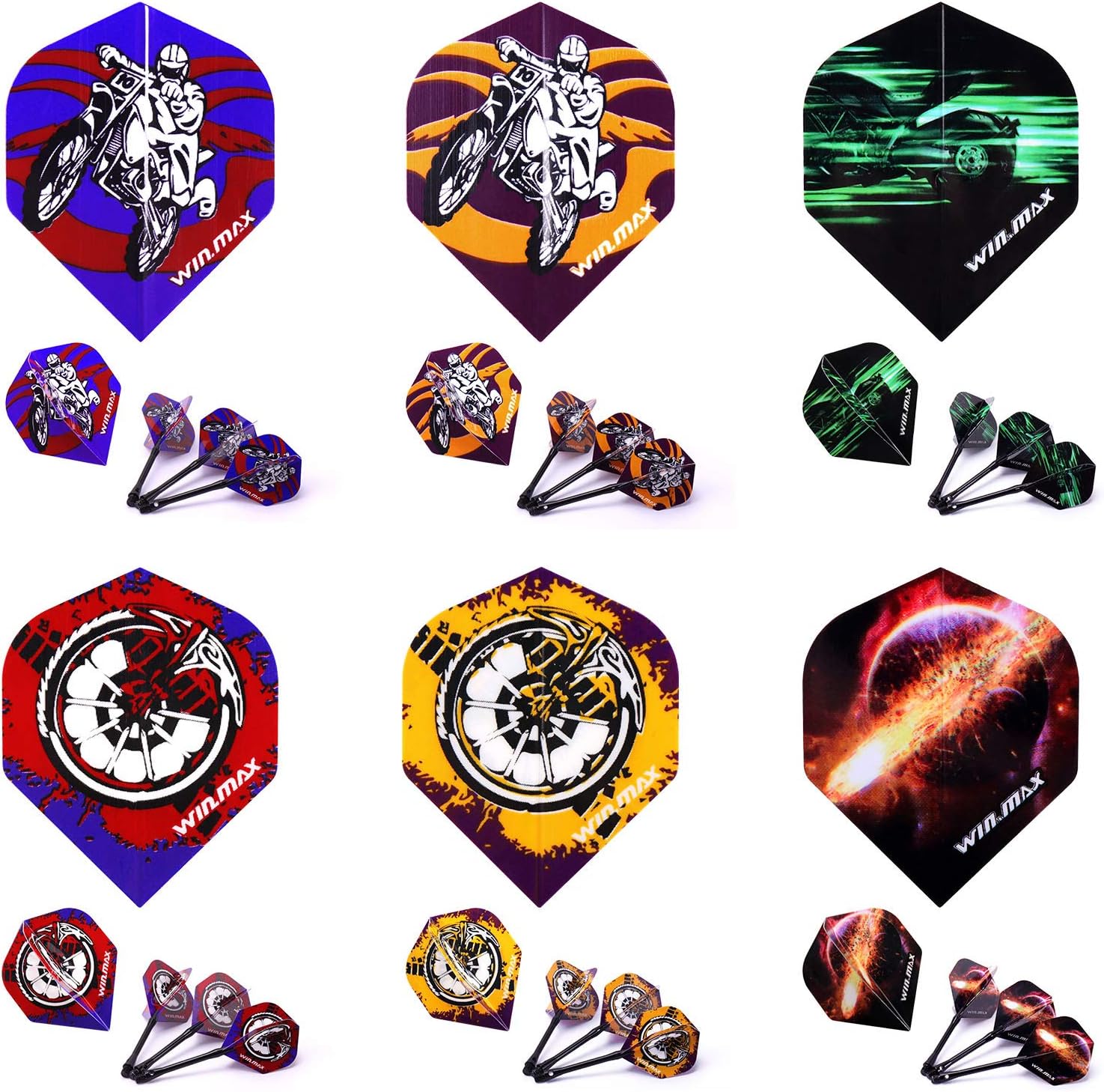 WIN.MAX Steel-Tip Darts Set – 24 g – 12 Piece – Wholesale detail image 6