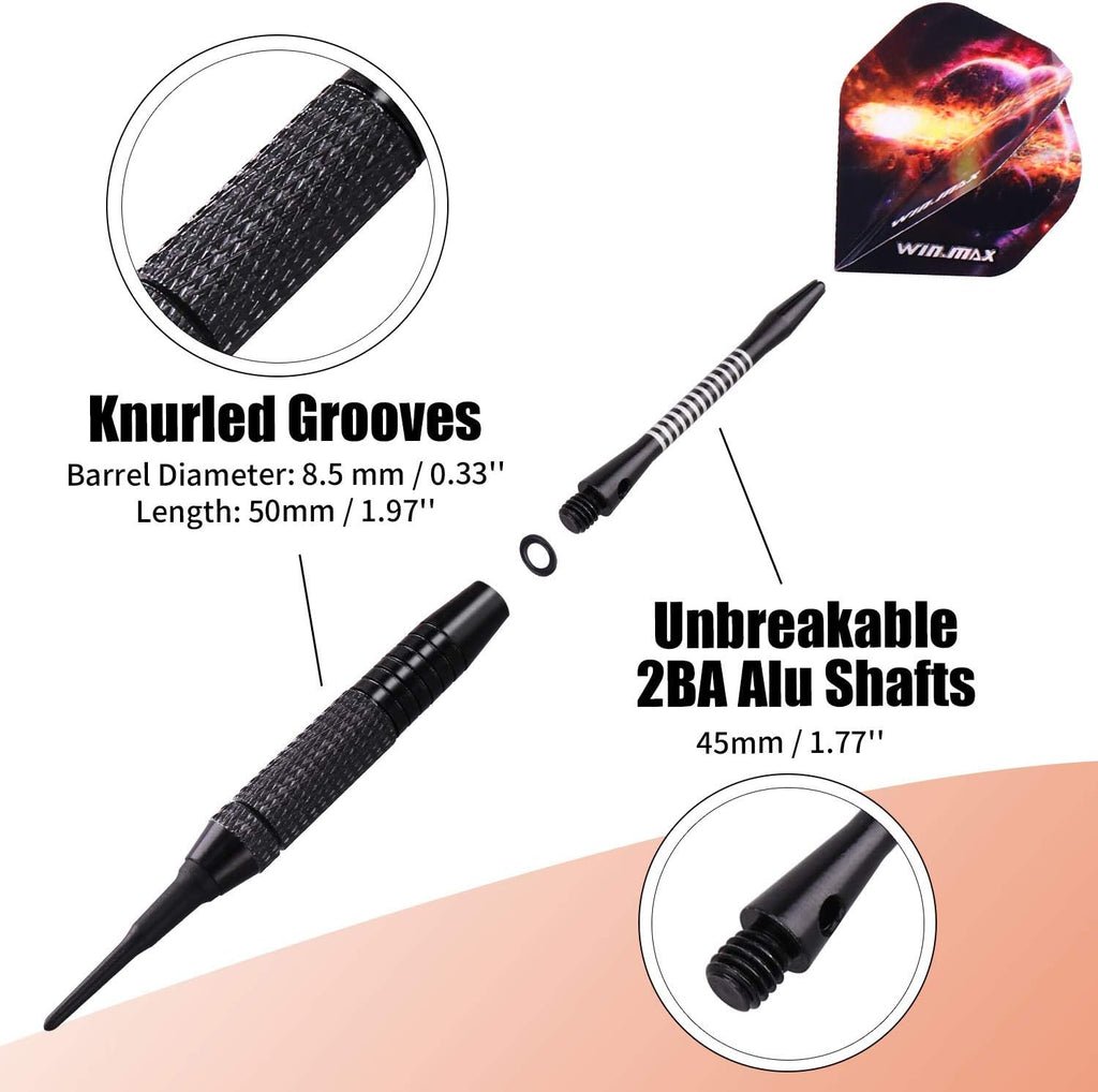 WIN.MAX Soft-Tip Darts Set – 12 Piece – Wholesale detail image 3