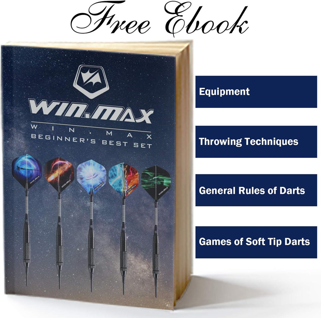 WIN.MAX Soft-Tip Darts Set – 12 Piece – Wholesale detail image 6