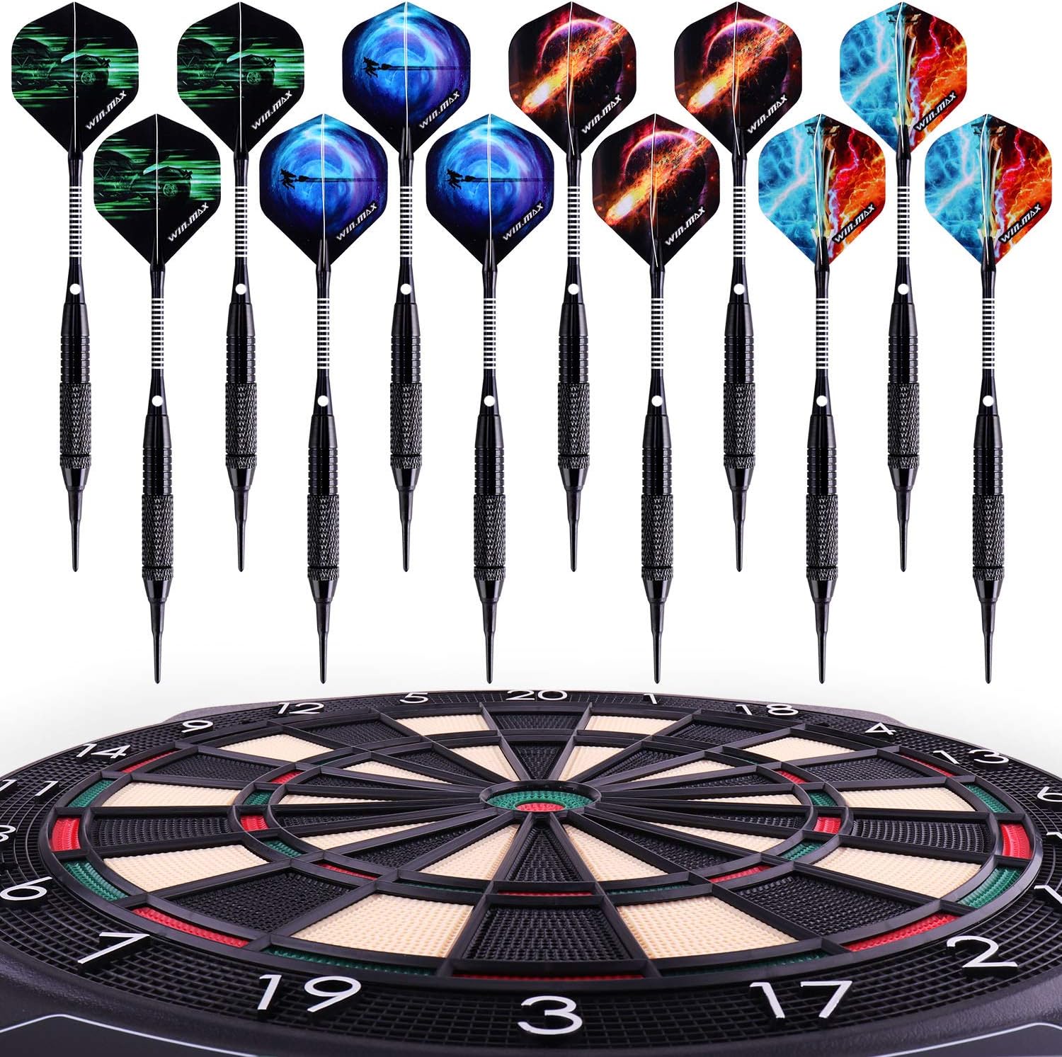 WIN.MAX Soft-Tip Darts Set – 12 Piece – Wholesale detail image 7