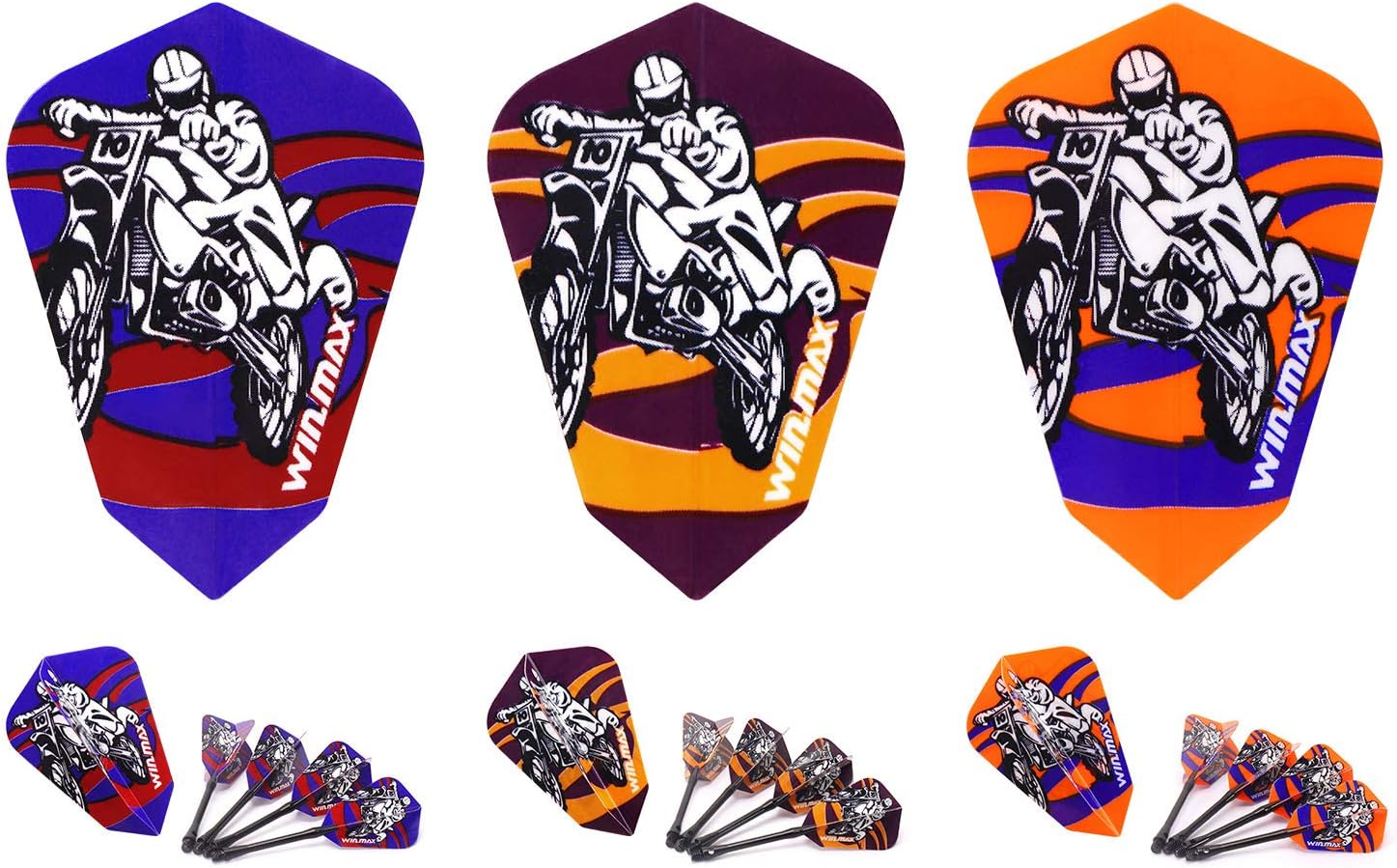 WIN.MAX Standard Dart Flights – Wholesale detail image 1