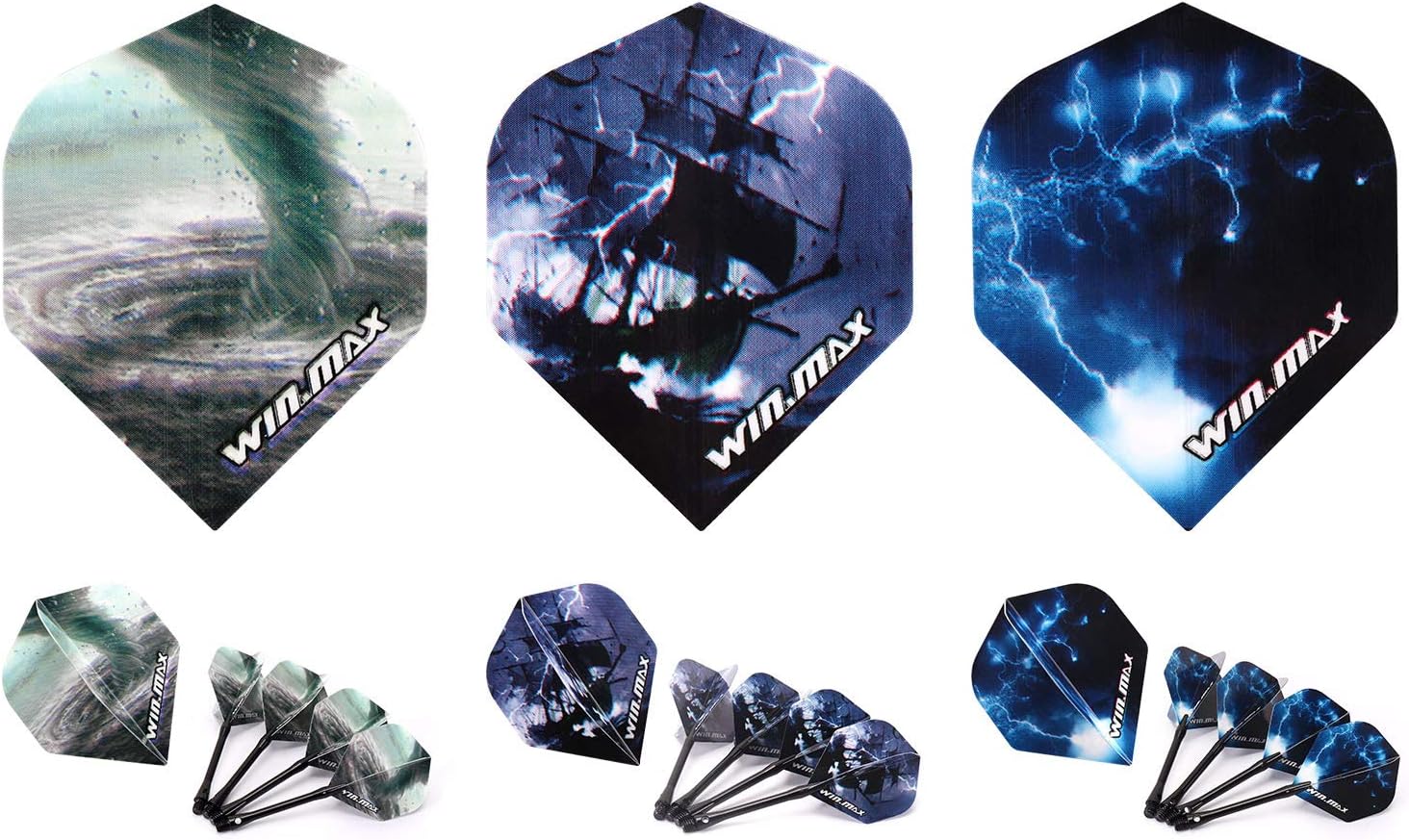 WIN.MAX Standard Dart Flights – Wholesale detail image 3