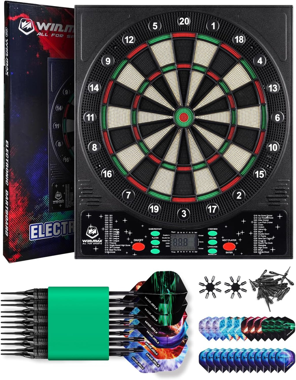 WIN.MAX Electronic Dartboard – Wholesale main image