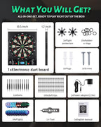WIN.MAX Electronic Dartboard – Wholesale detail image 7