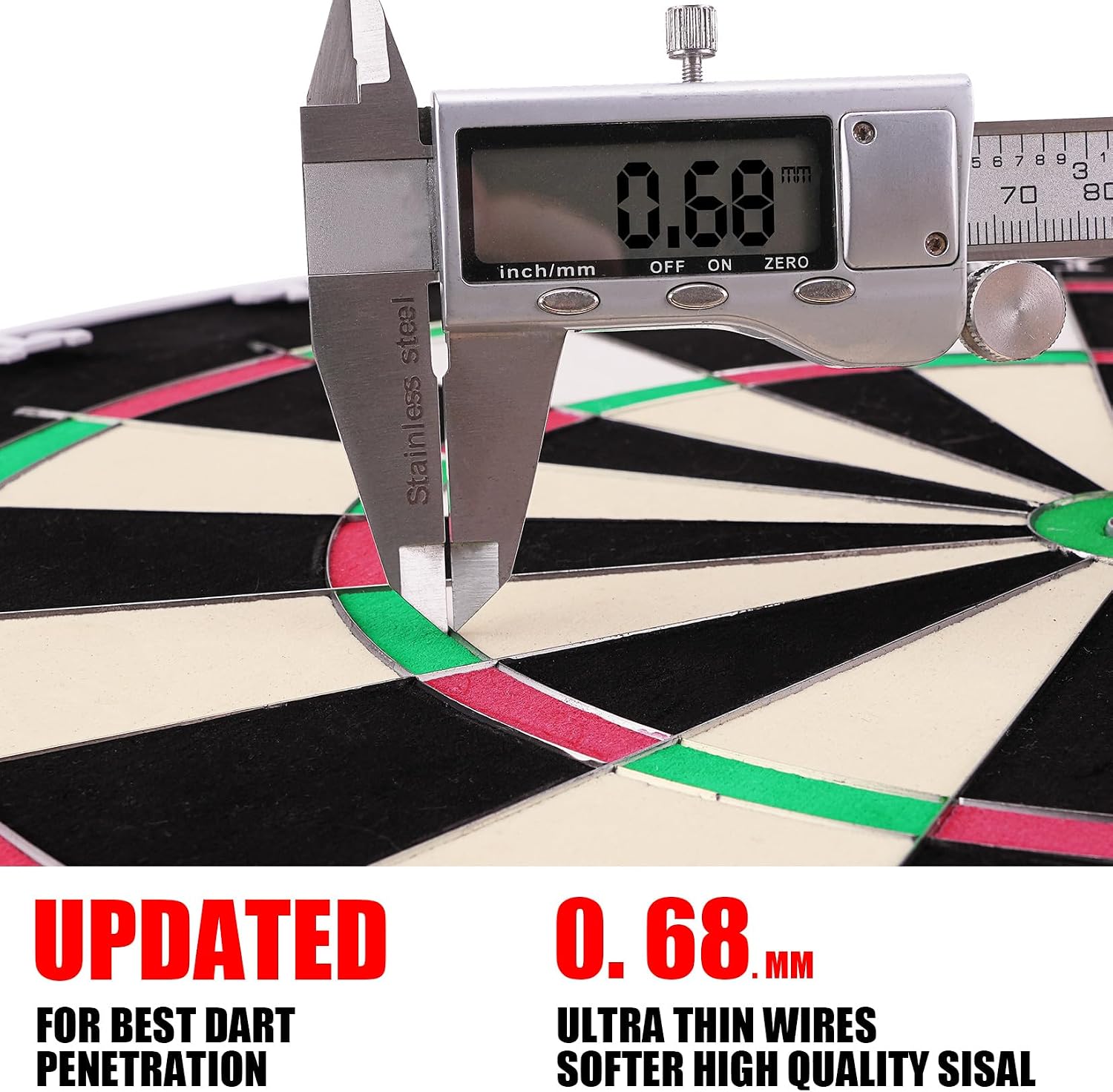WIN.MAX Bristle Dartboard – PRO Steel-Tip – Wholesale detail image 2