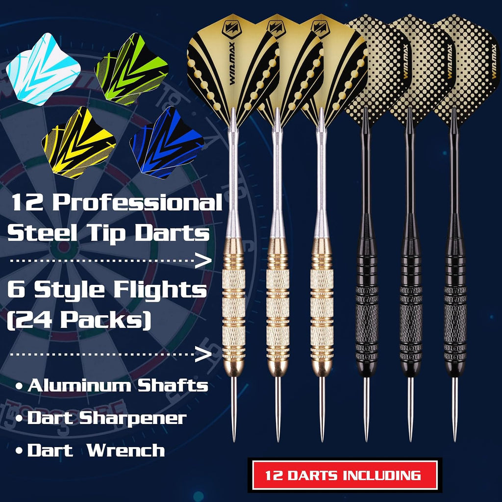WIN.MAX Bristle Dartboard – PRO Steel-Tip – Wholesale detail image 6
