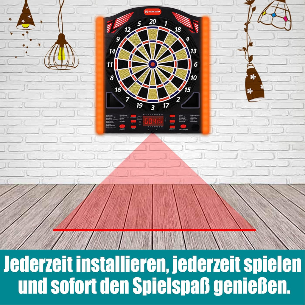 WIN.MAX Electronic Dartboard – 1–8 Players – Wholesale detail image 5