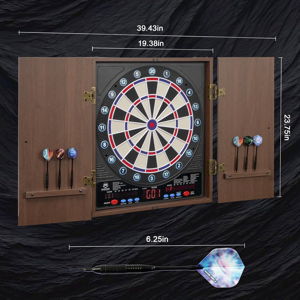 WIN.MAX Electronic Dartboard Cabinet Set – Wholesale detail image 6