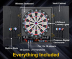 WIN.MAX Electronic Dartboard Cabinet Set – Wholesale detail image 5