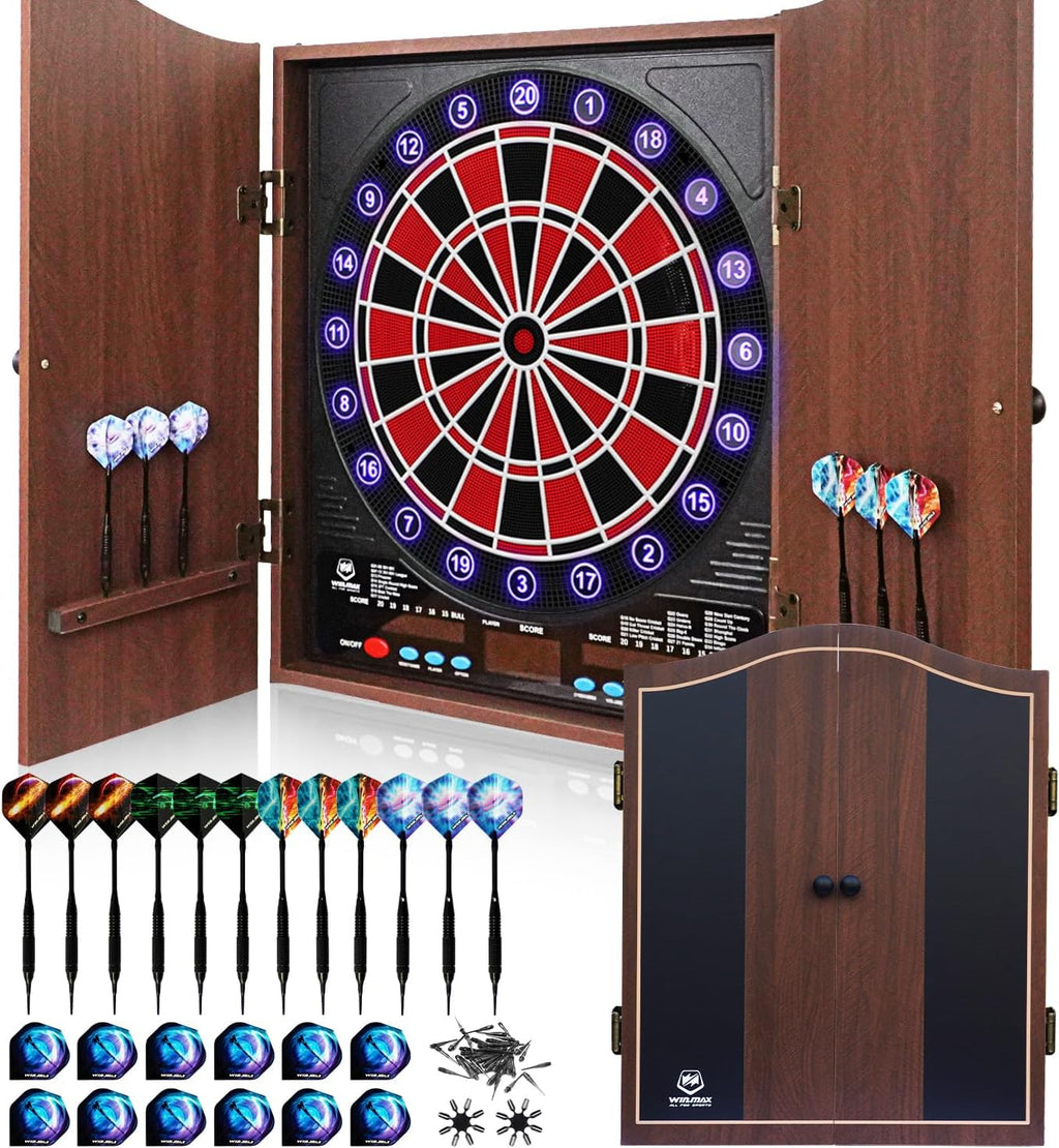WIN.MAX Electronic Dartboard Cabinet Set – Wholesale detail image 10