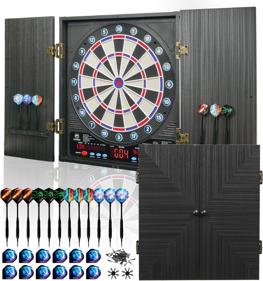 WIN.MAX Electronic Dartboard Cabinet Set – Wholesale detail image 13