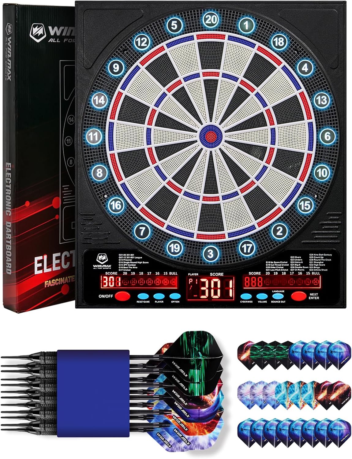 WIN.MAX Soft-Tip Darts Set – Wholesale main image