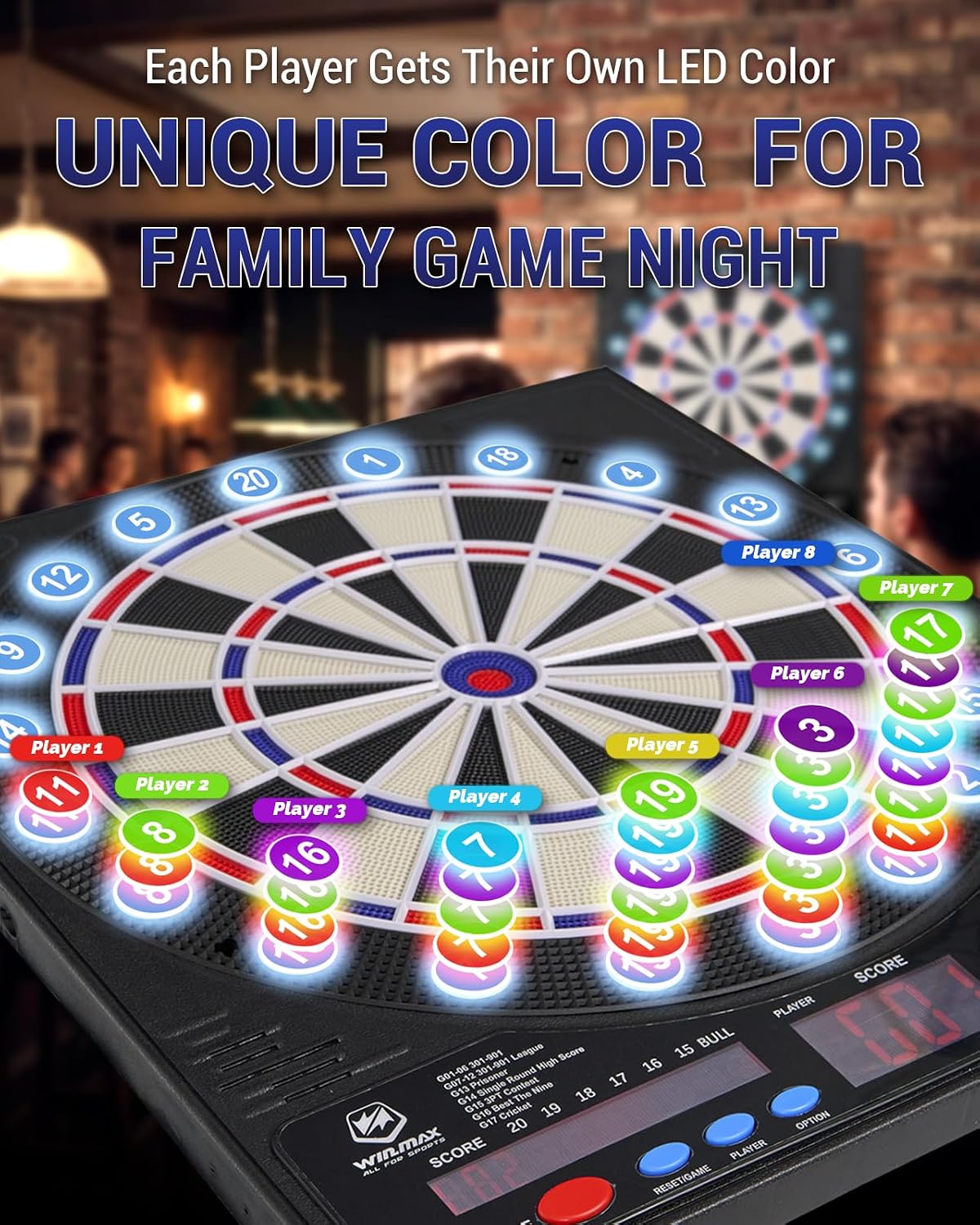 WIN.MAX Soft-Tip Darts Set – Wholesale detail image 2